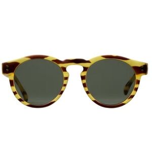 Komono Brown and Yellow Sunglasses